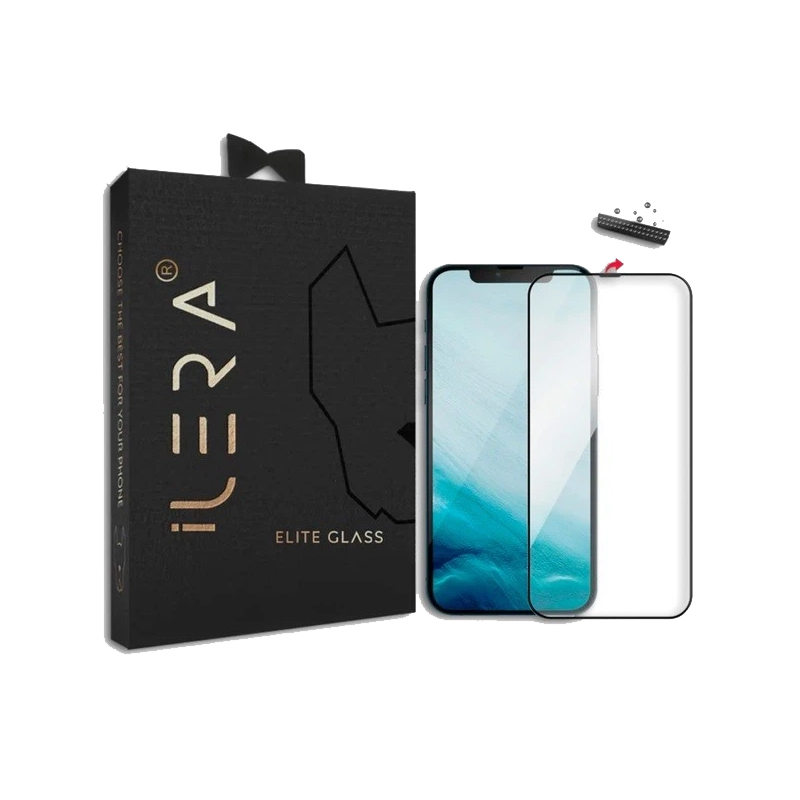 Защитное стекло iLera iPhone 14/13/13Pro Black